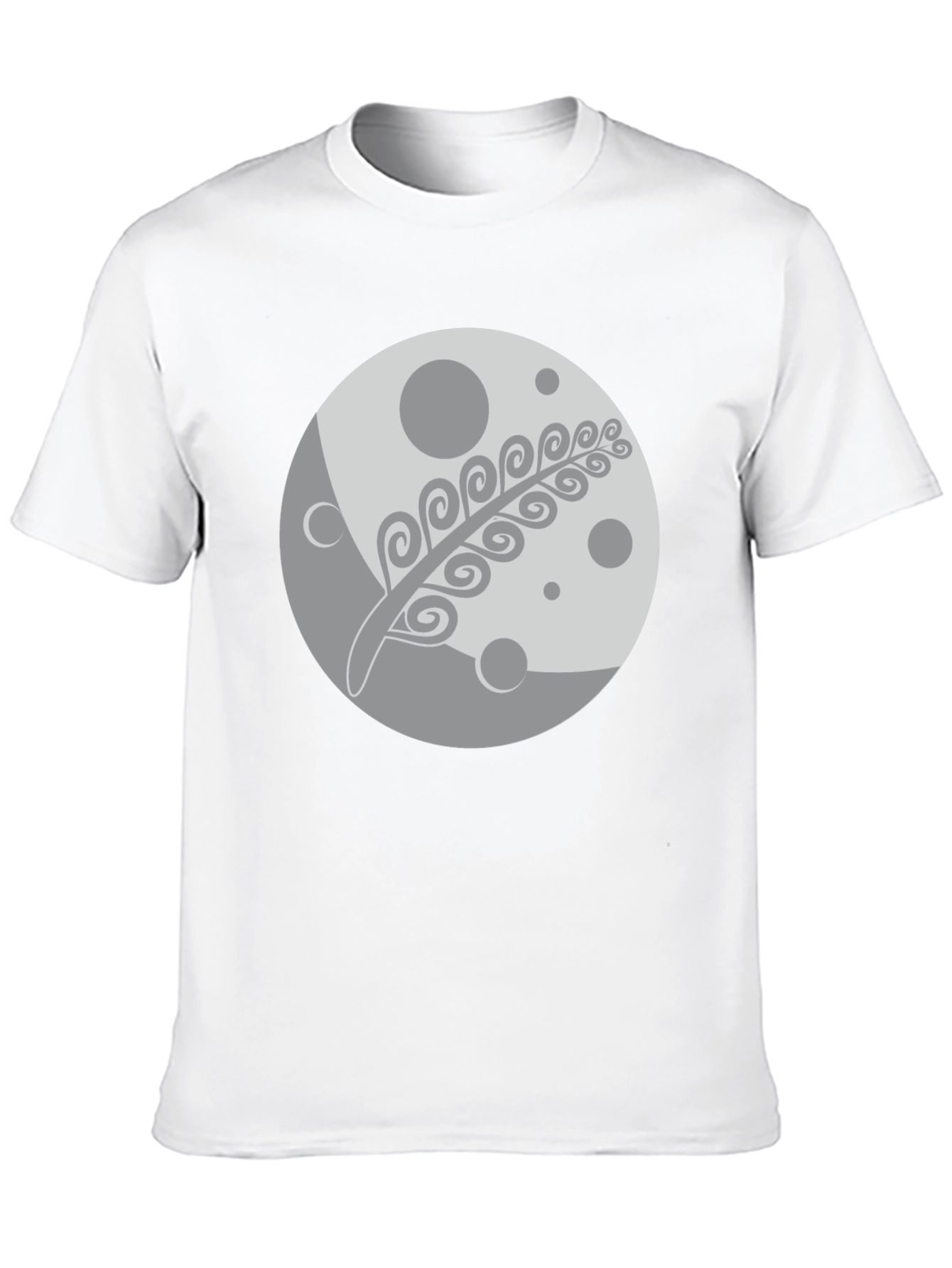 Moon & Fern Graphic Black T-Shirt