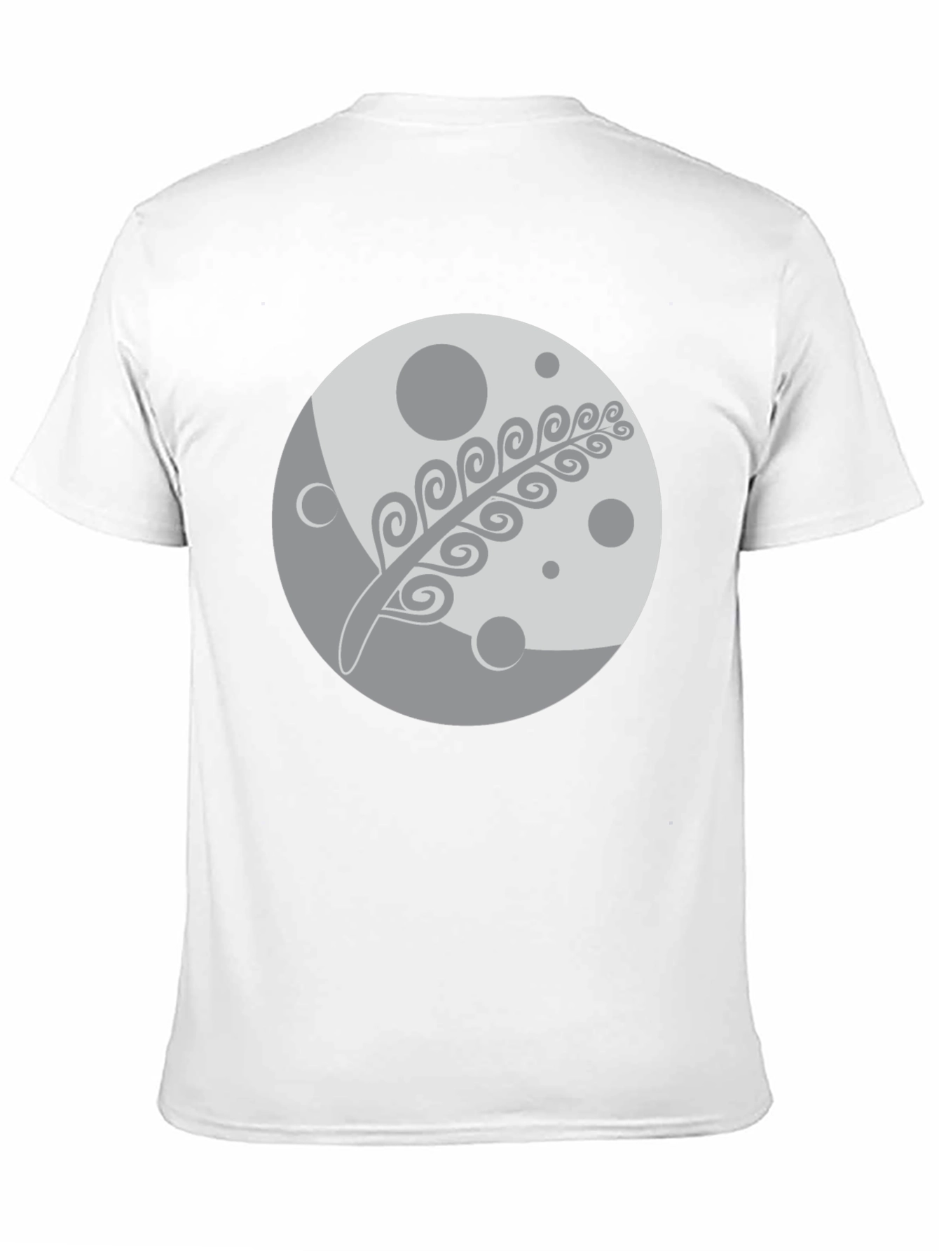 Moon & Fern Graphic Black T-Shirt