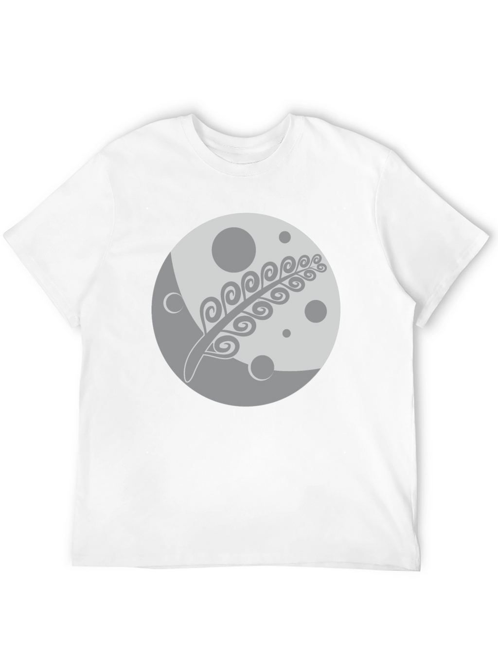 Moon & Fern Graphic Black T-Shirt