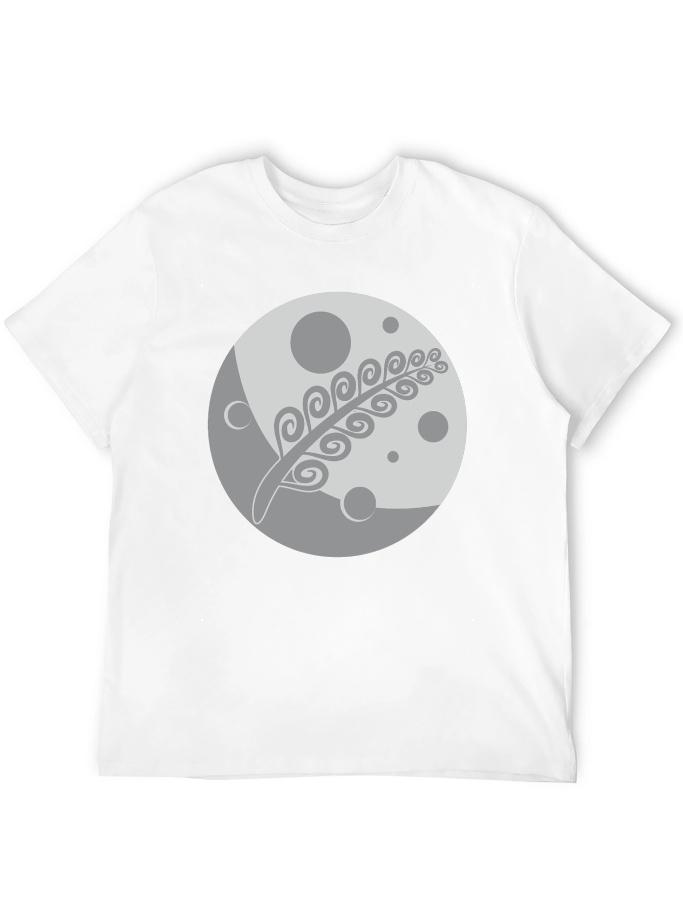 Moon & Fern Graphic Black T-Shirt