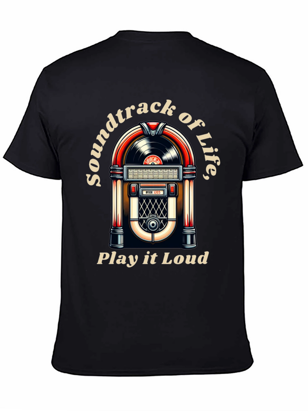 Soundtrack of Life Jukebox Graphic Tee