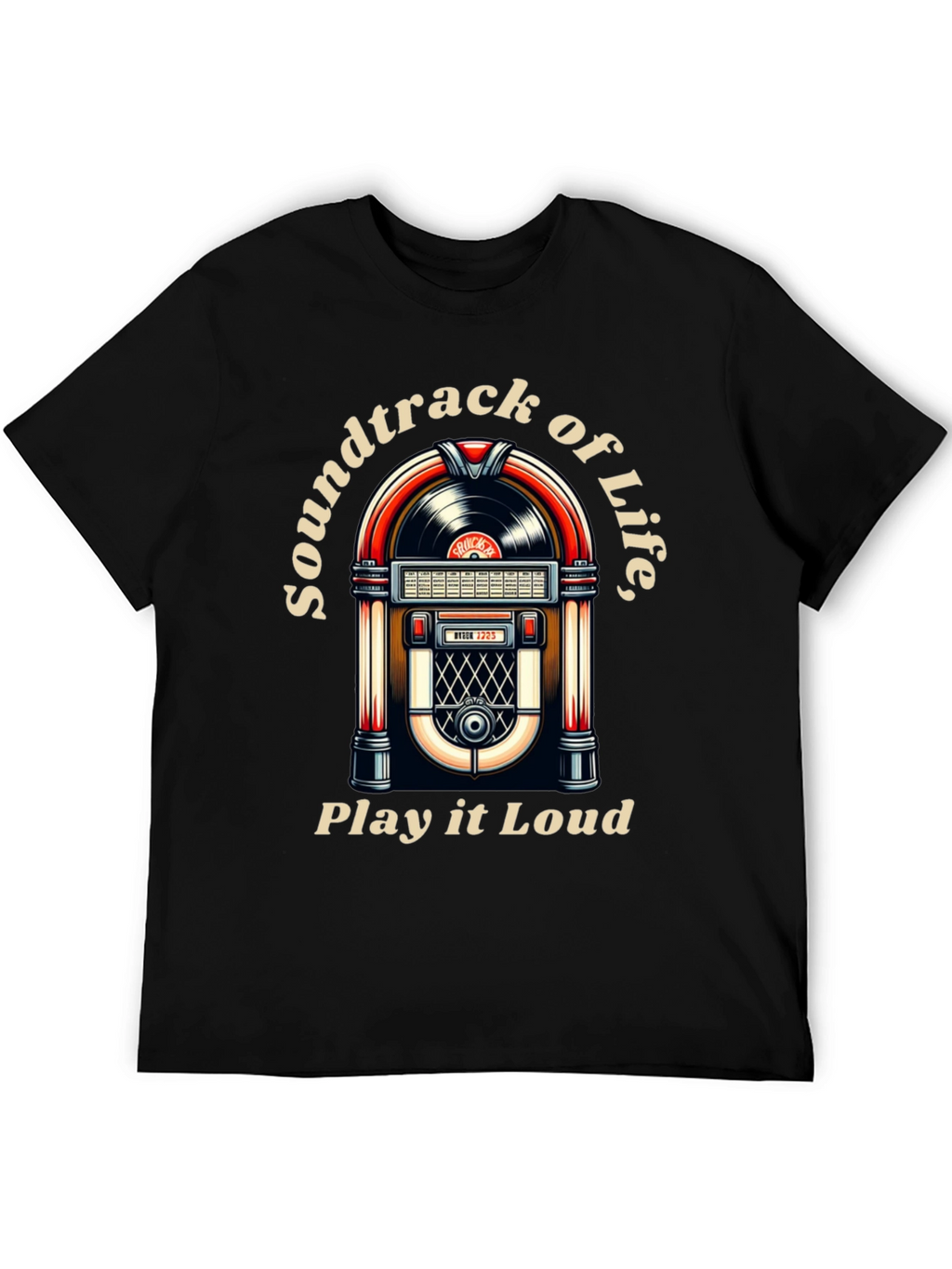 Soundtrack of Life Jukebox Graphic Tee