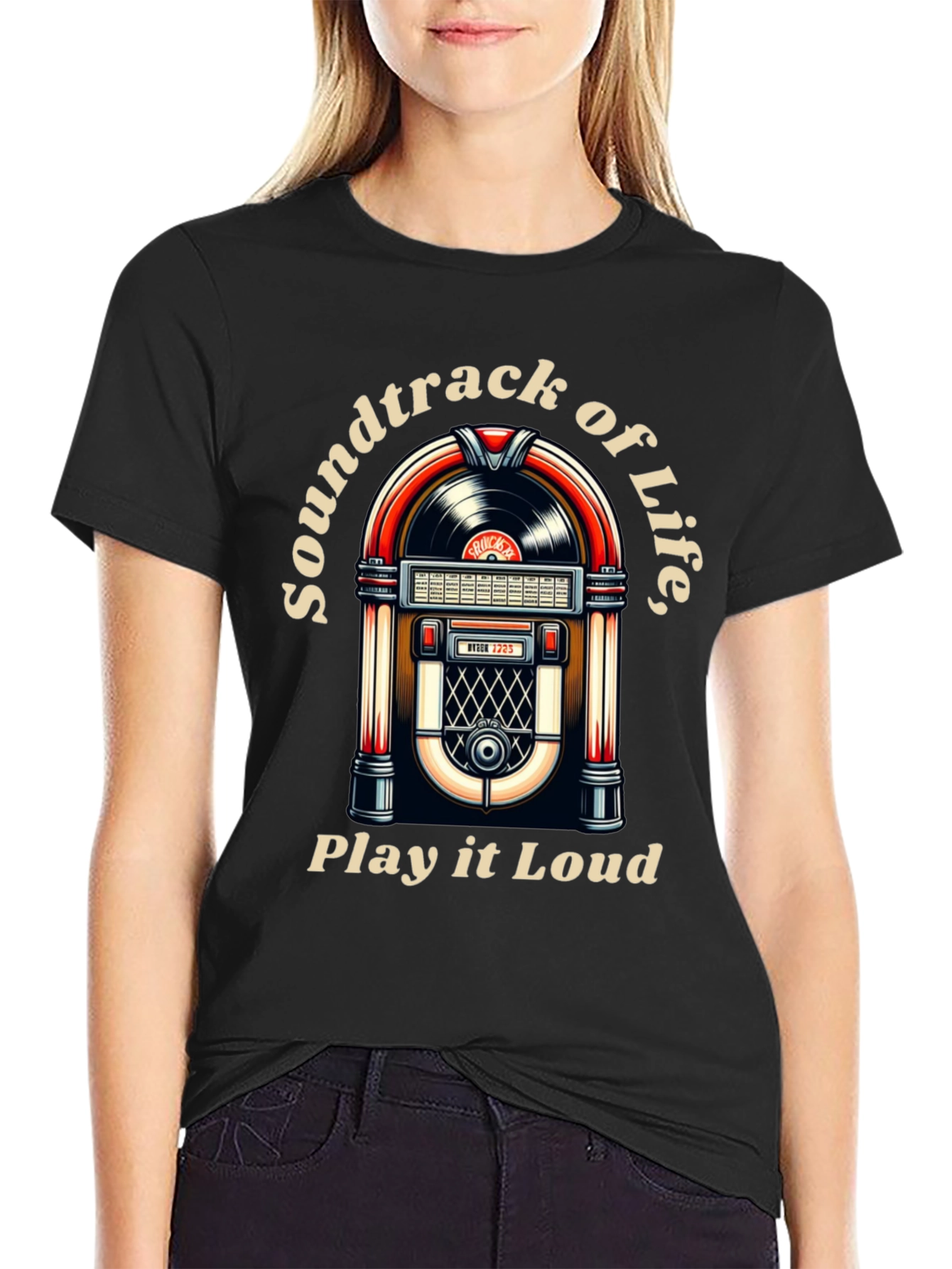 Soundtrack of Life Jukebox Graphic Tee