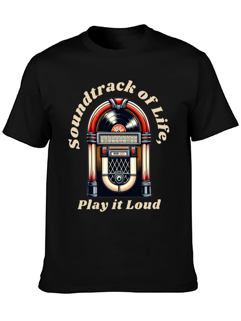 Soundtrack of Life Jukebox Graphic Tee
