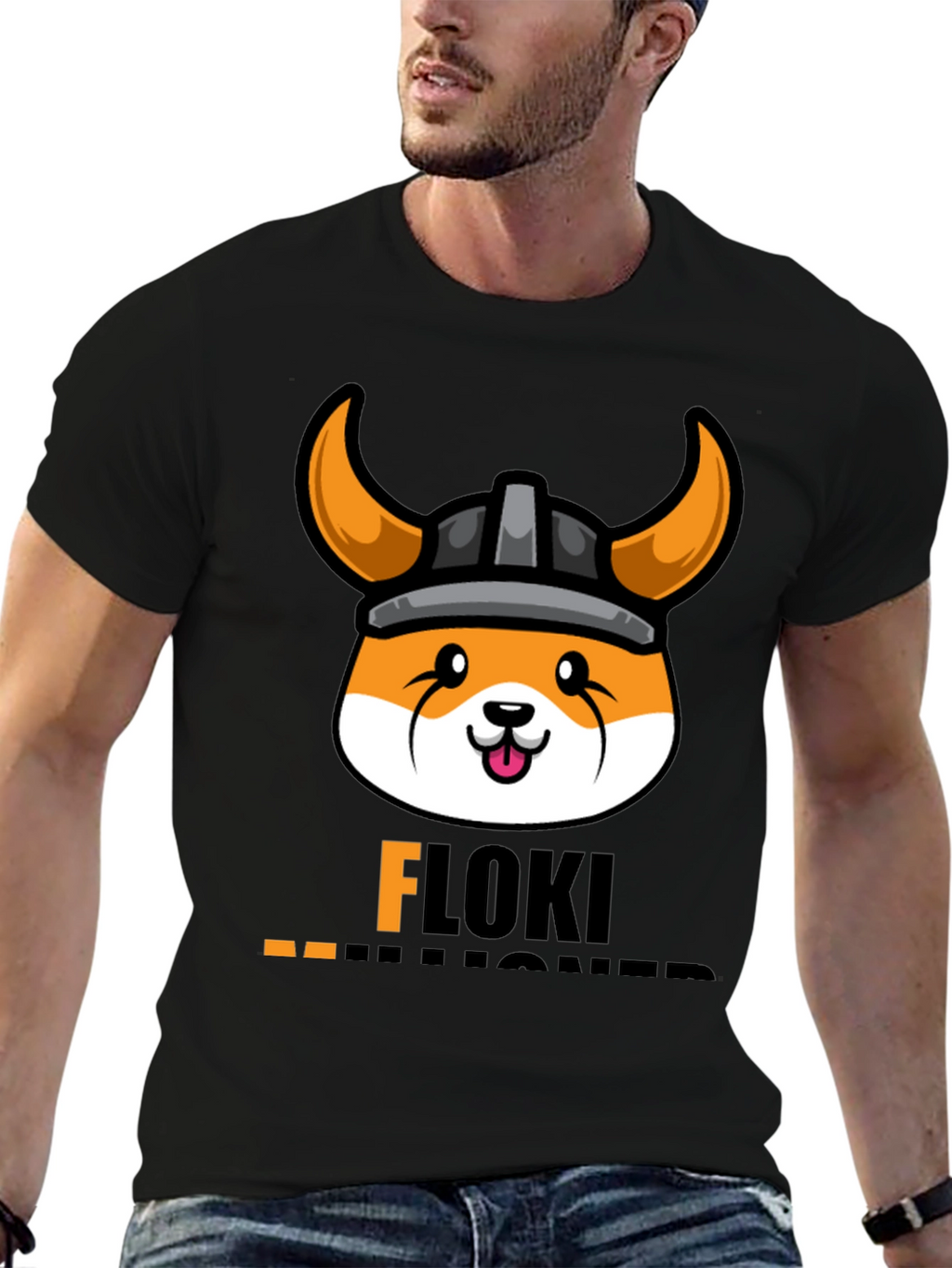Floki Millionaire Viking Doge Graphic T-Shirt
