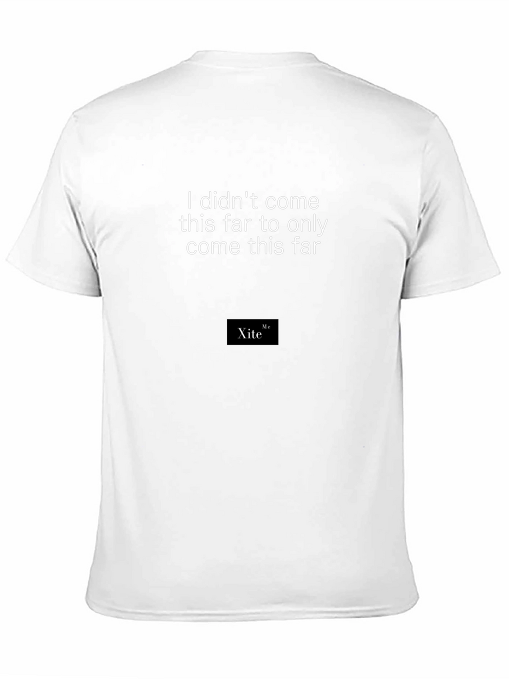Motivational Black Graphic Tee - XiteMe