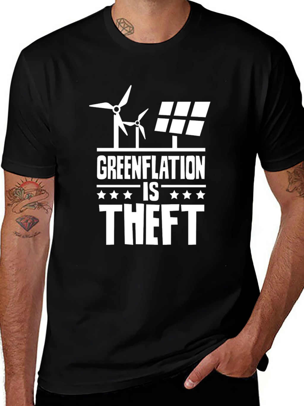 Greenflation Is Theft T-Shirt