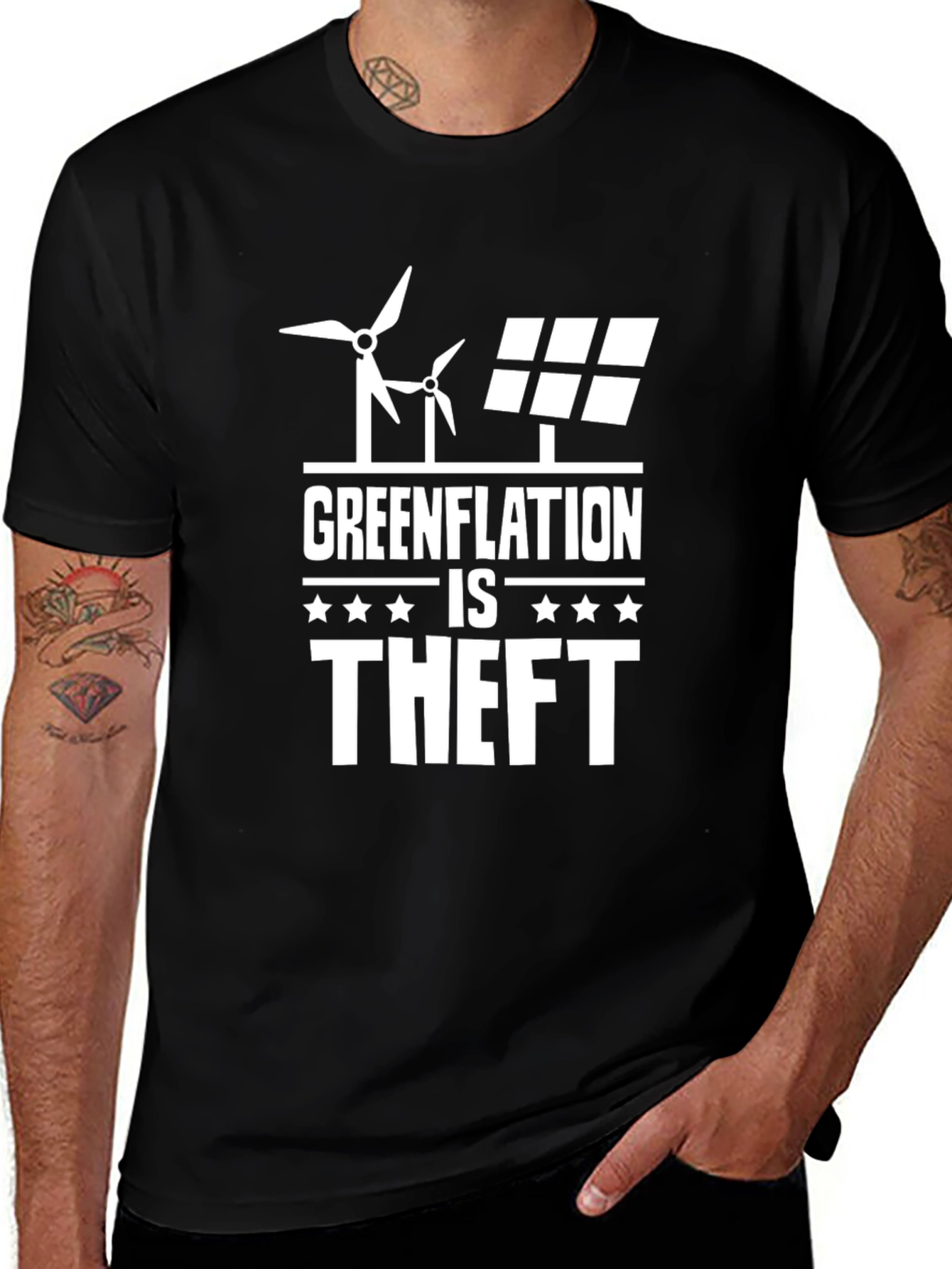 Greenflation Is Theft T-Shirt