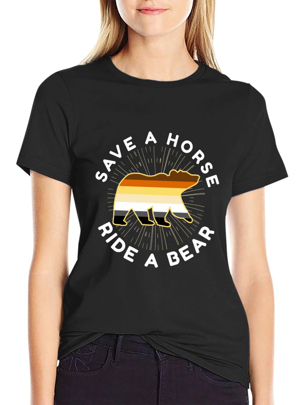 Save a Horse Ride a Bear Graphic Tee