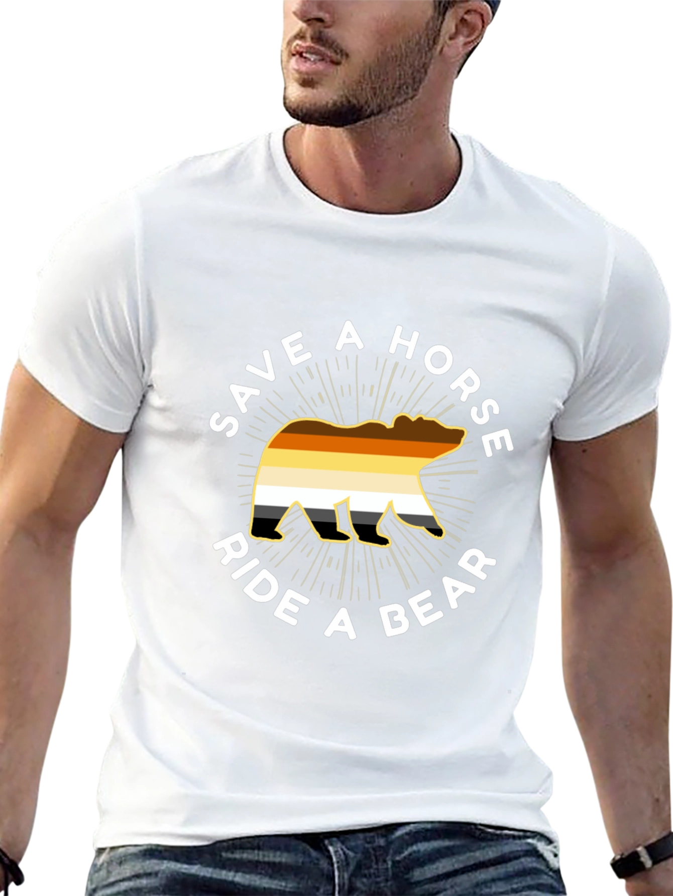 Save a Horse Ride a Bear Graphic Tee