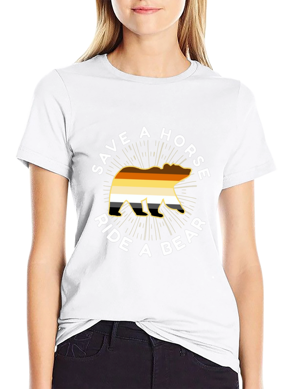 Save a Horse Ride a Bear Graphic Tee