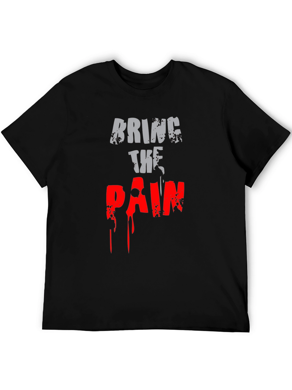 Bring the Pain Graphic T-Shirt - Black