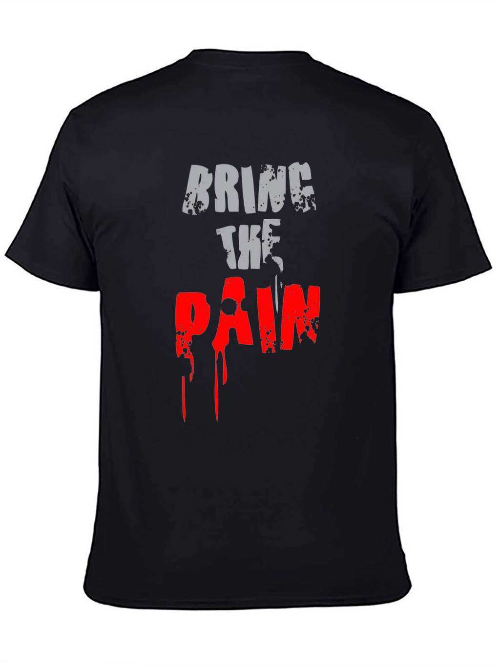 Bring the Pain Graphic T-Shirt - Black