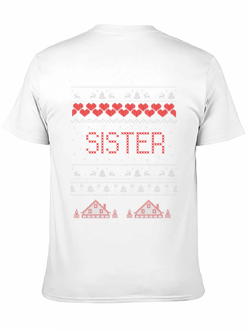 Sister Christmas Ugly Sweater T-Shirt