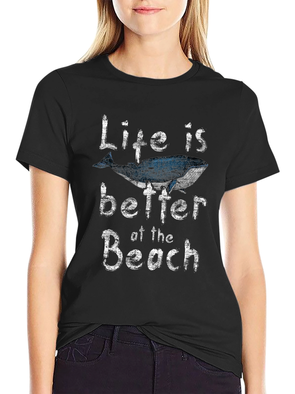 Whale Beach Life Graphic Tee - Stylish Unisex Shirt