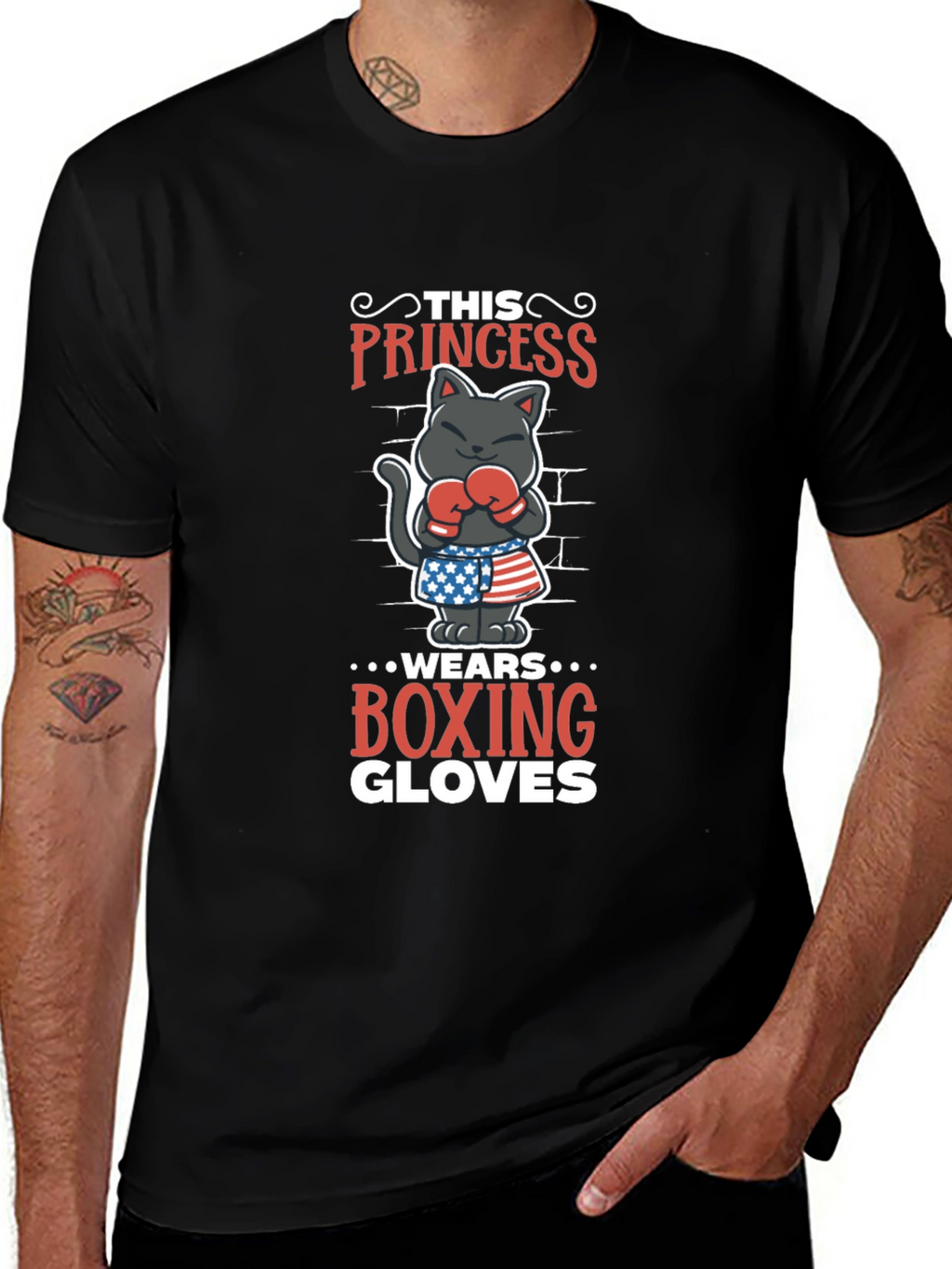 Princess Boxing Gloves T-Shirt