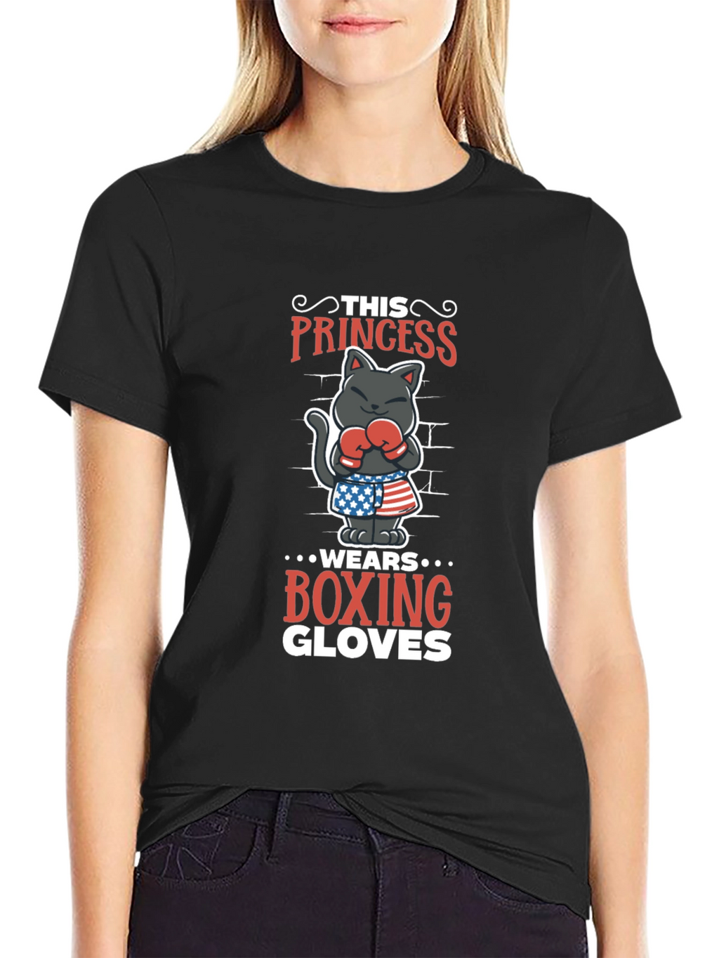 Princess Boxing Gloves T-Shirt
