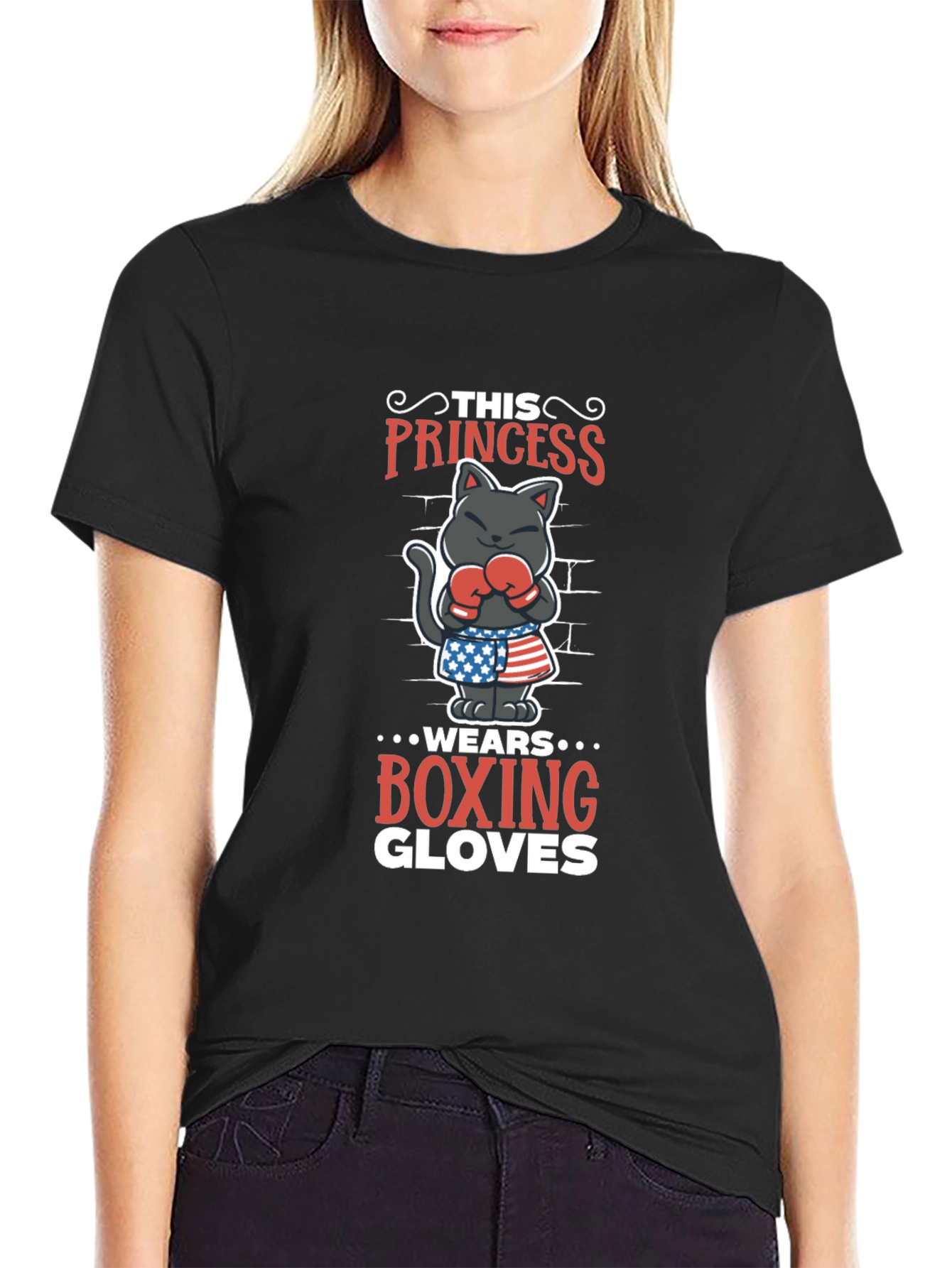 Princess Boxing Gloves T-Shirt