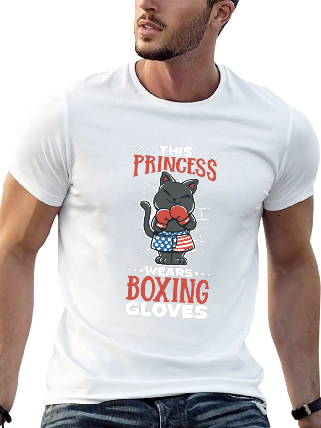 Princess Boxing Gloves T-Shirt