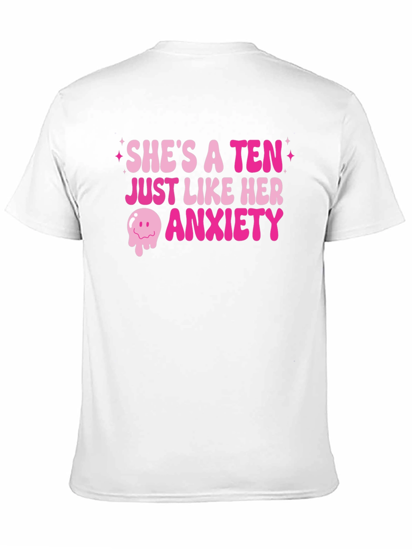 Shes a Ten Anxiety Graphic T-Shirt
