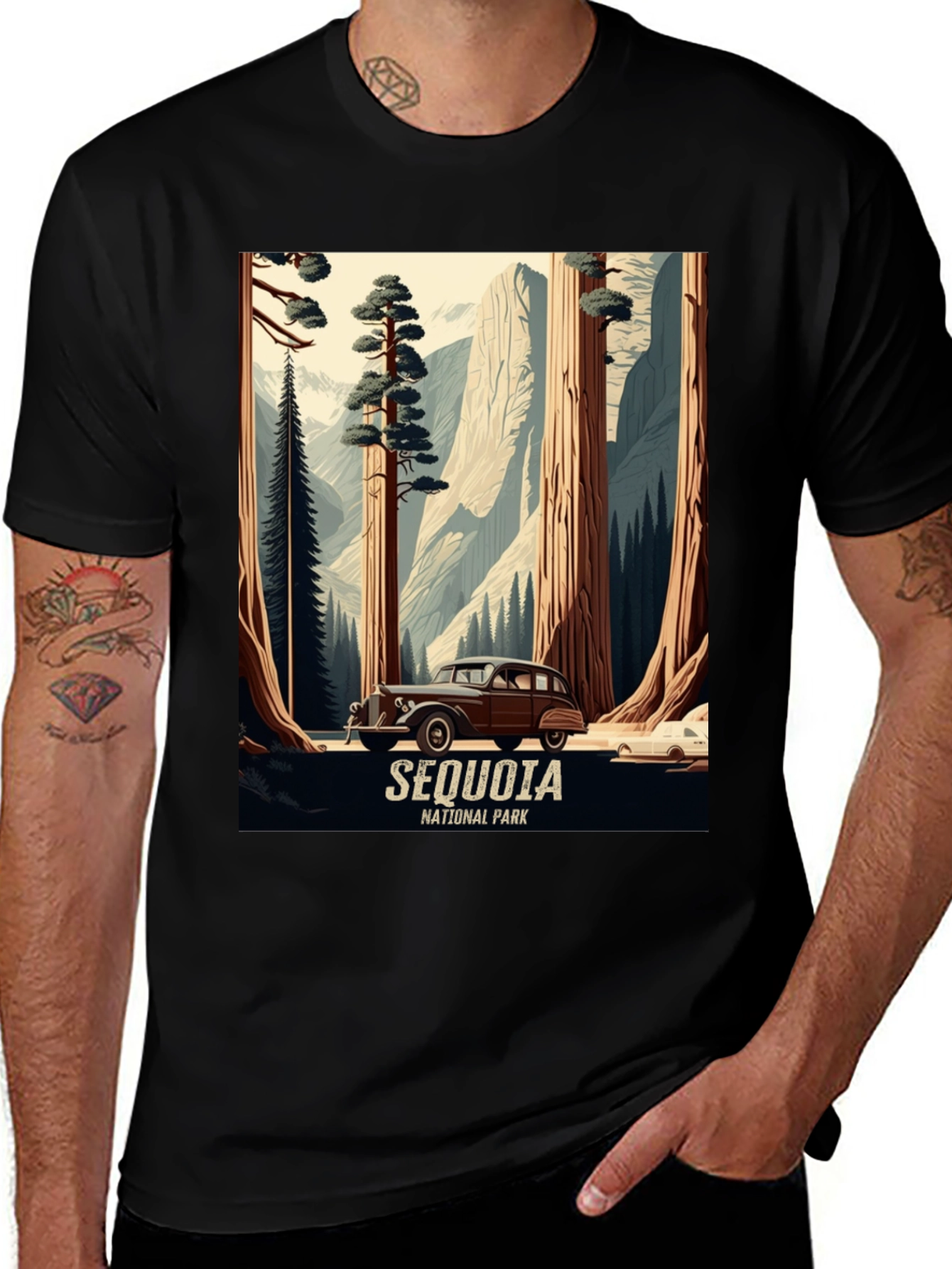 Sequoia National Park Graphic Tee