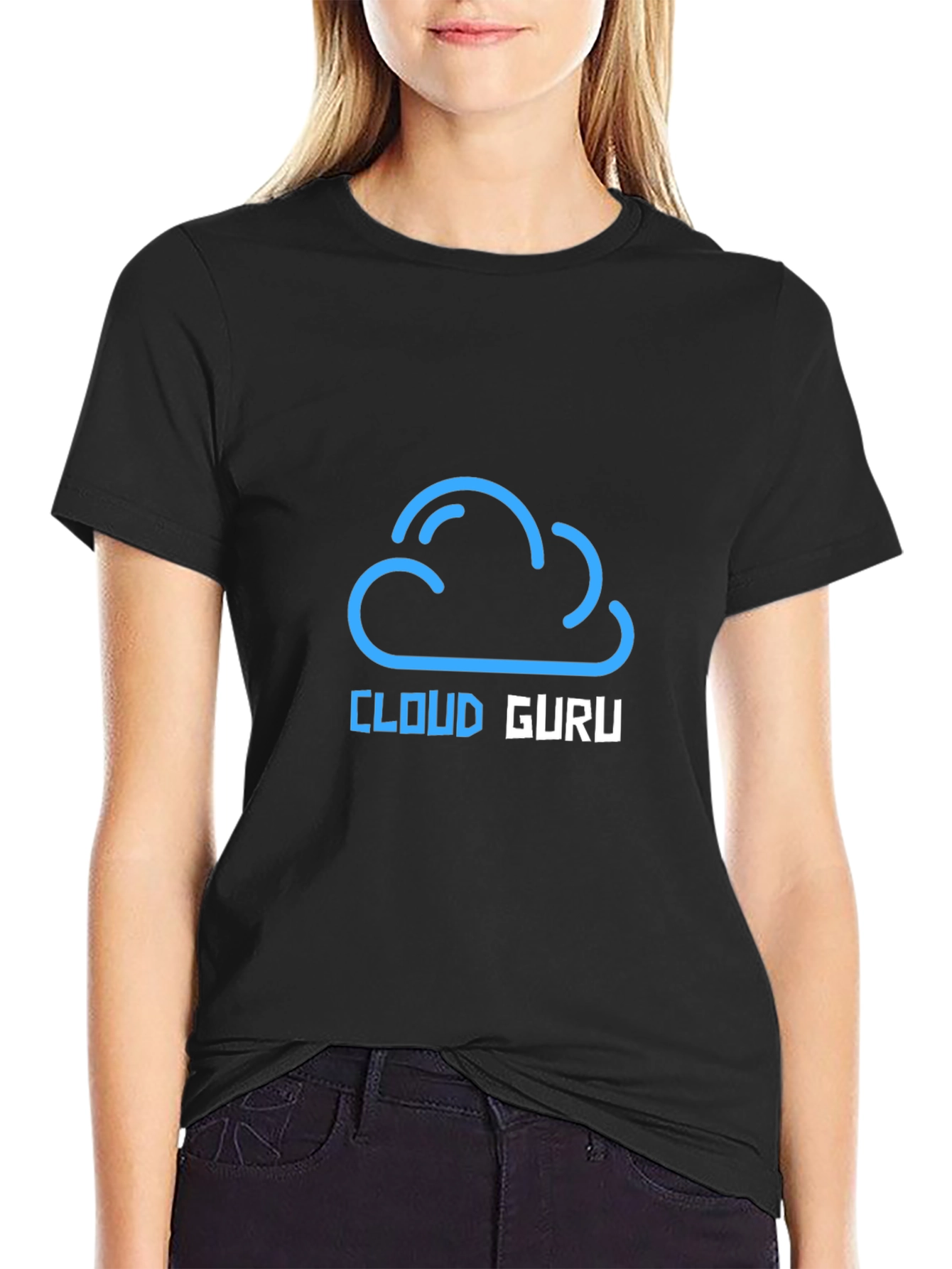 Cloud Guru Black T-Shirt - Tech Enthusiast Apparel