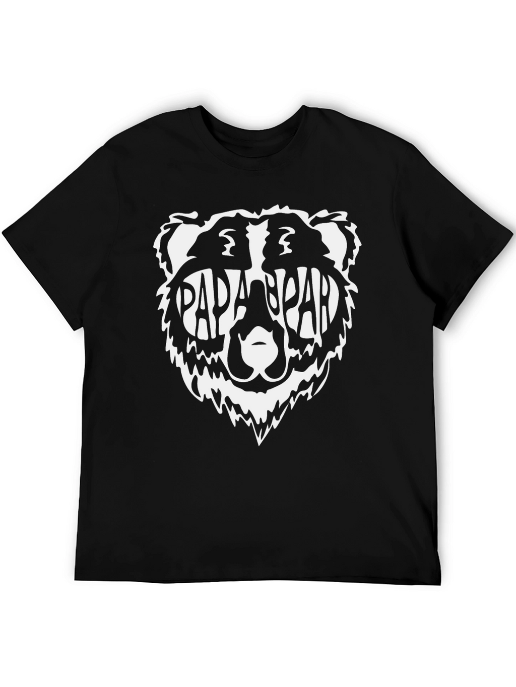 Papa Bear T-Shirt - Mens Black Graphic Tee