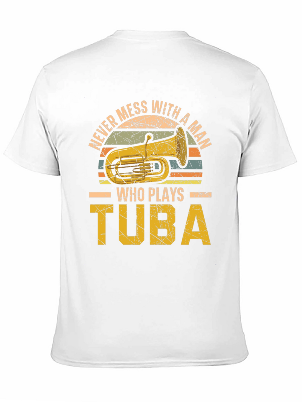 Tuba Player Graphic Tee - Musician T-Shirt