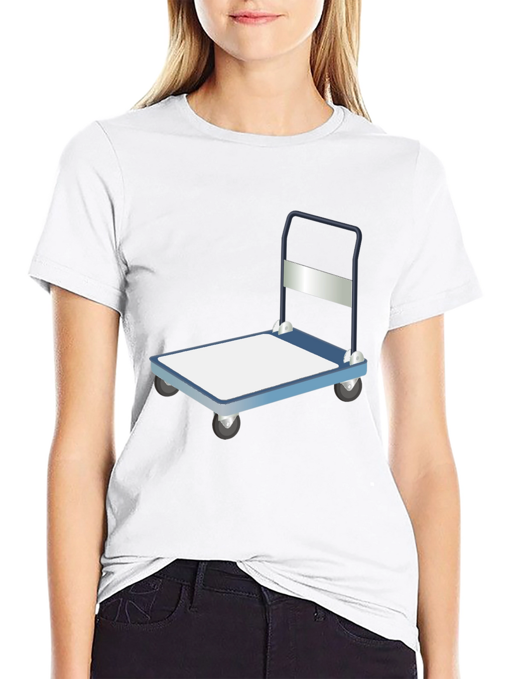 Novelty Cart Graphic T-Shirt