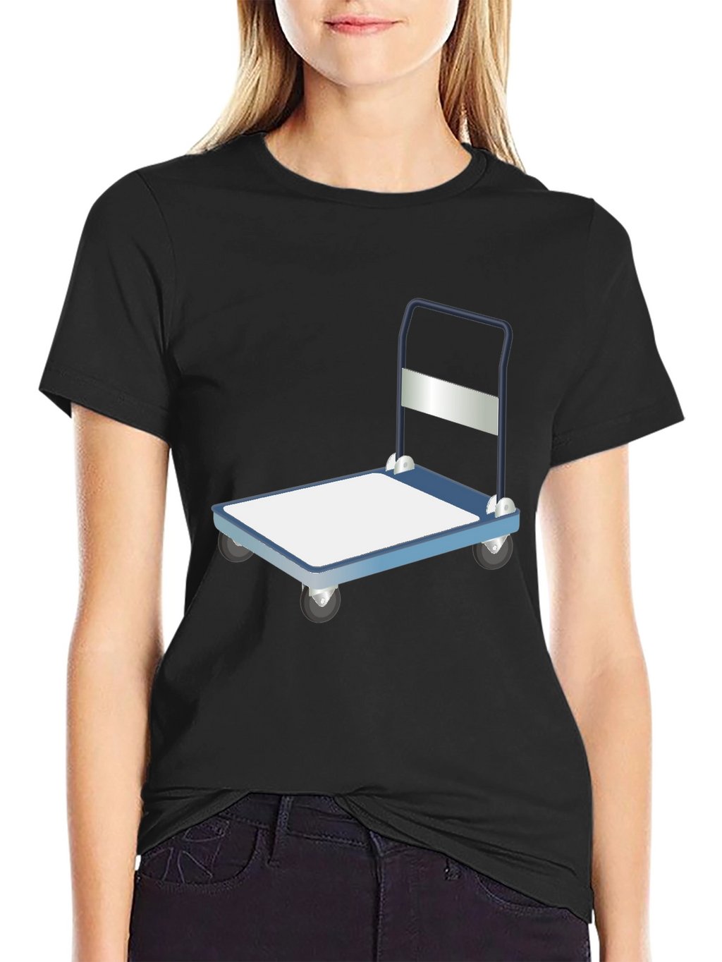 Novelty Cart Graphic T-Shirt