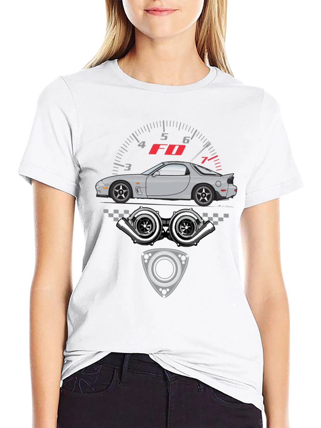Rotary Engine FD RX-7 T-Shirt