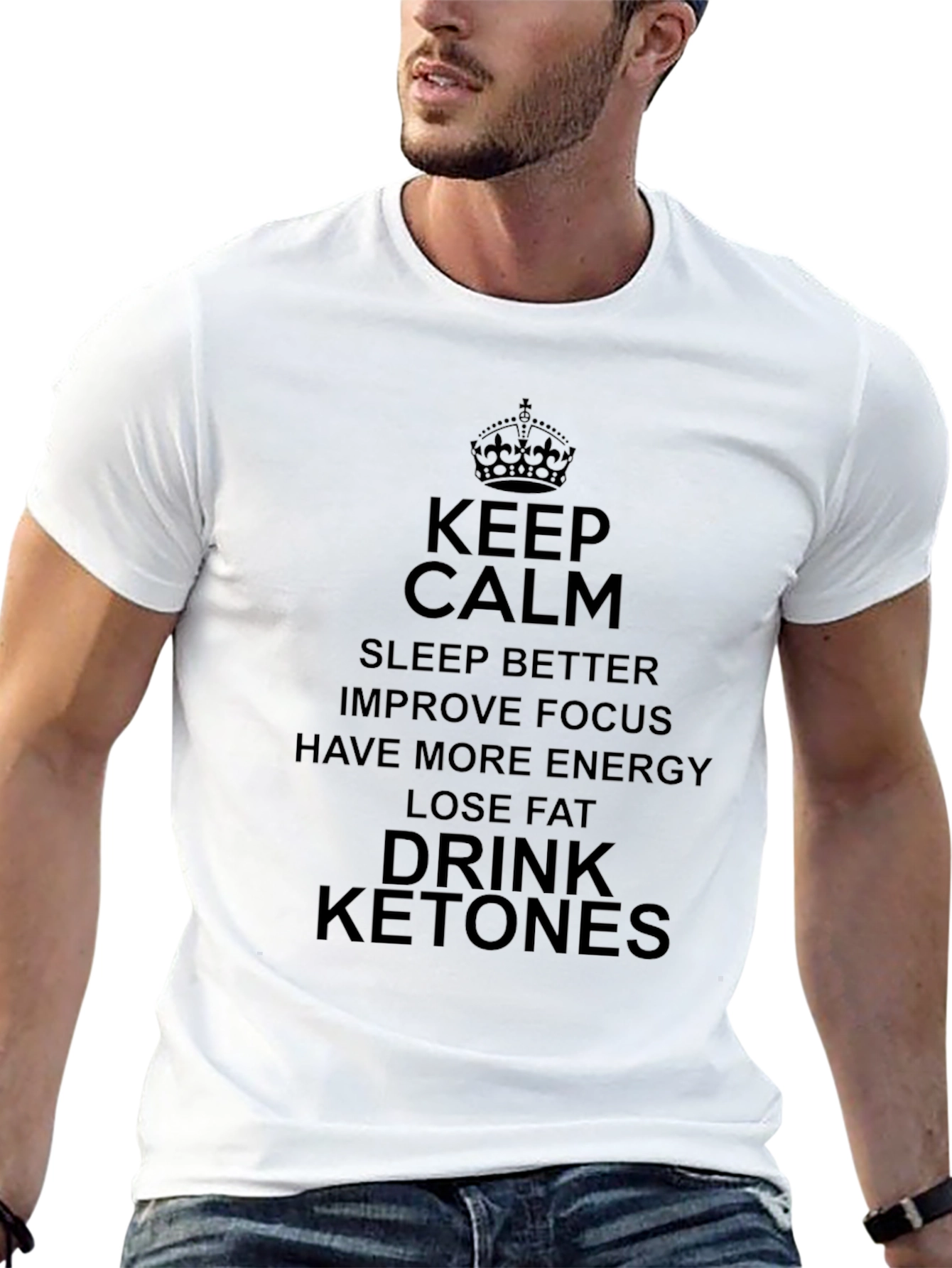 Keep Calm Drink Ketones T-Shirt