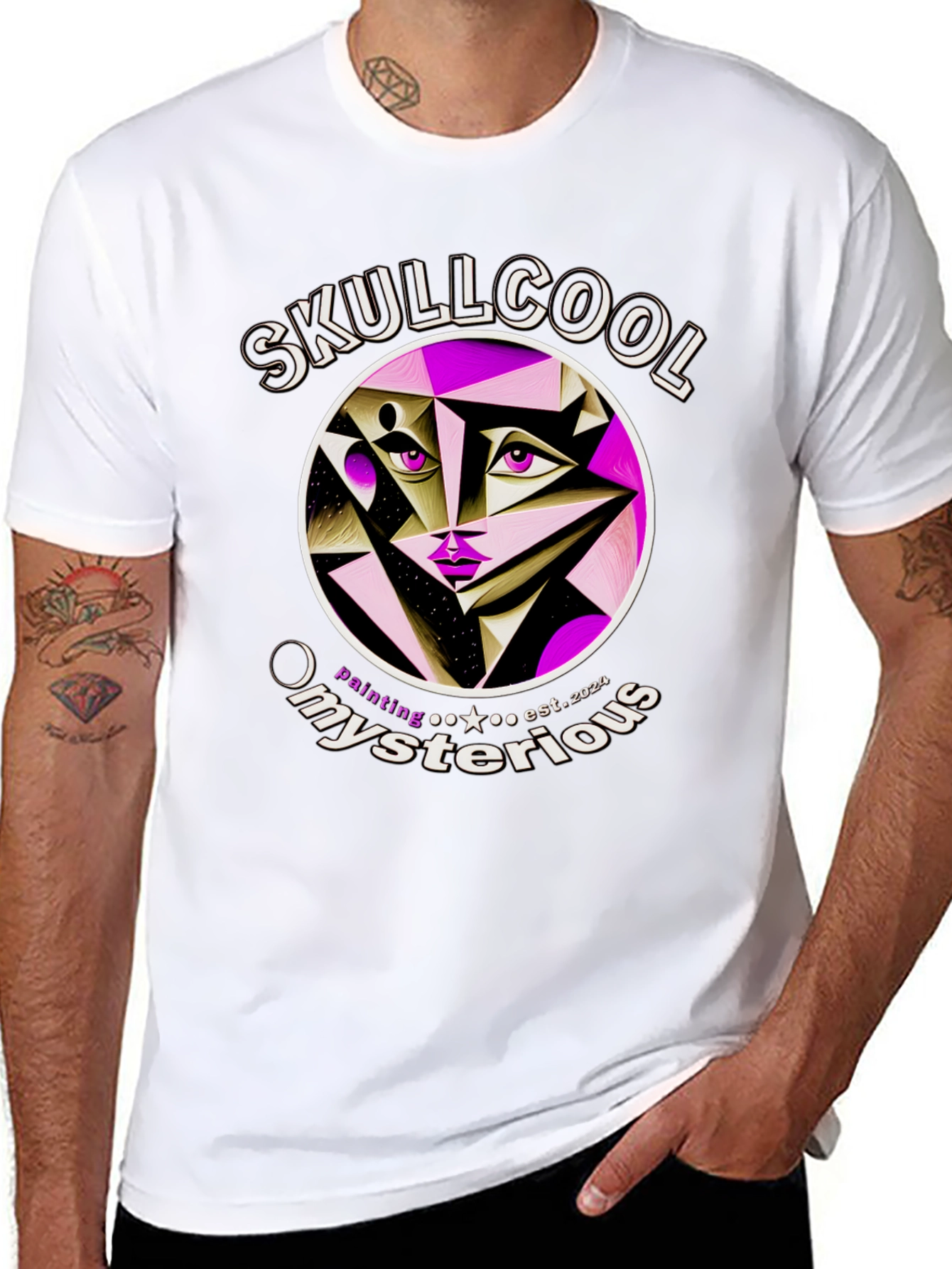 Skullcool Mysterious Painting T-Shirt