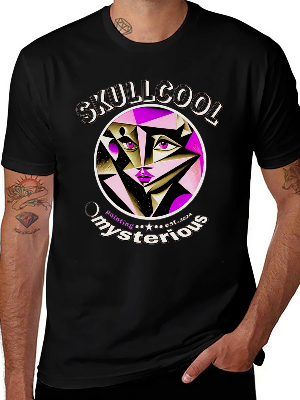 Skullcool Mysterious Painting T-Shirt