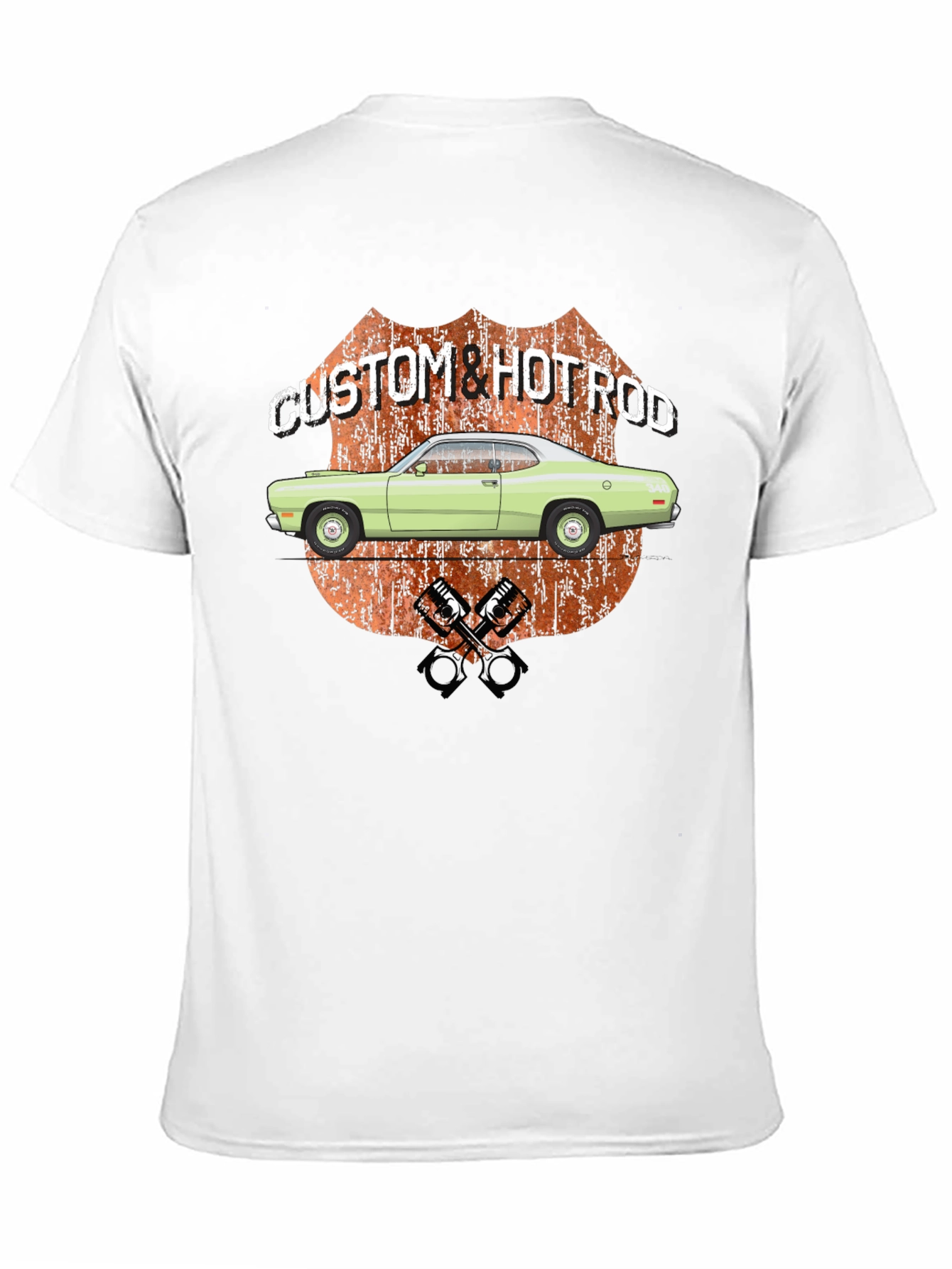 Custom & Hot Rod Car Graphic T-Shirt