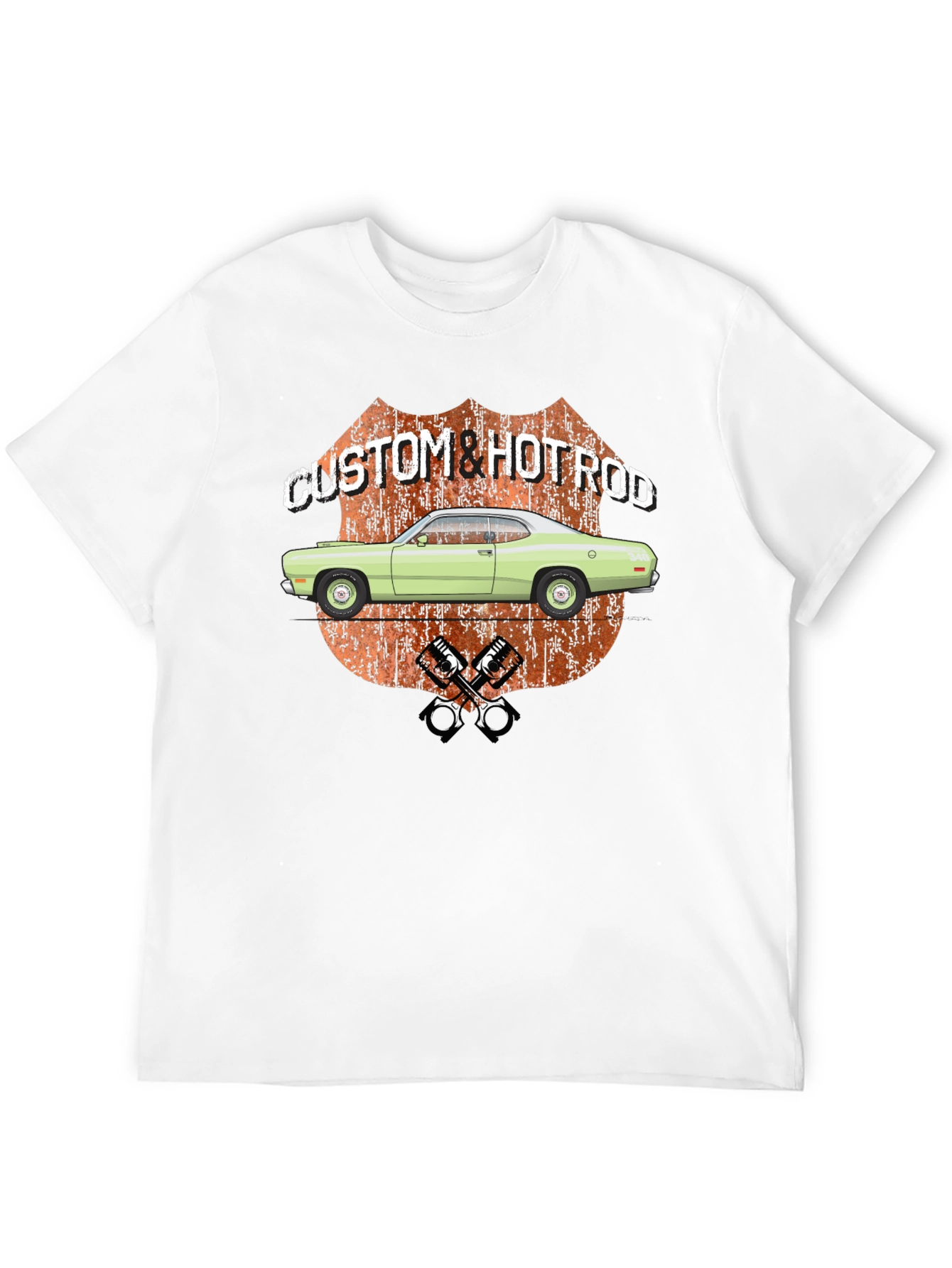 Custom & Hot Rod Car Graphic T-Shirt