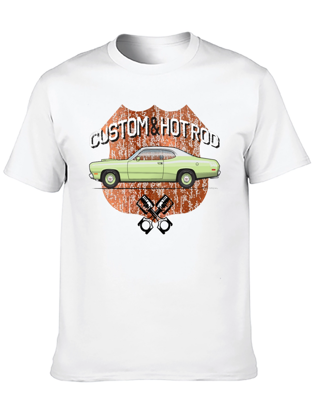 Custom & Hot Rod Car Graphic T-Shirt