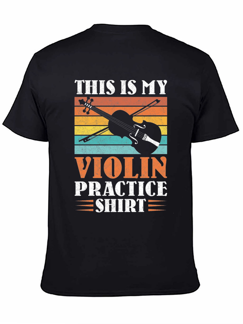 Violin Practice Shirt - Music Lover Tee
