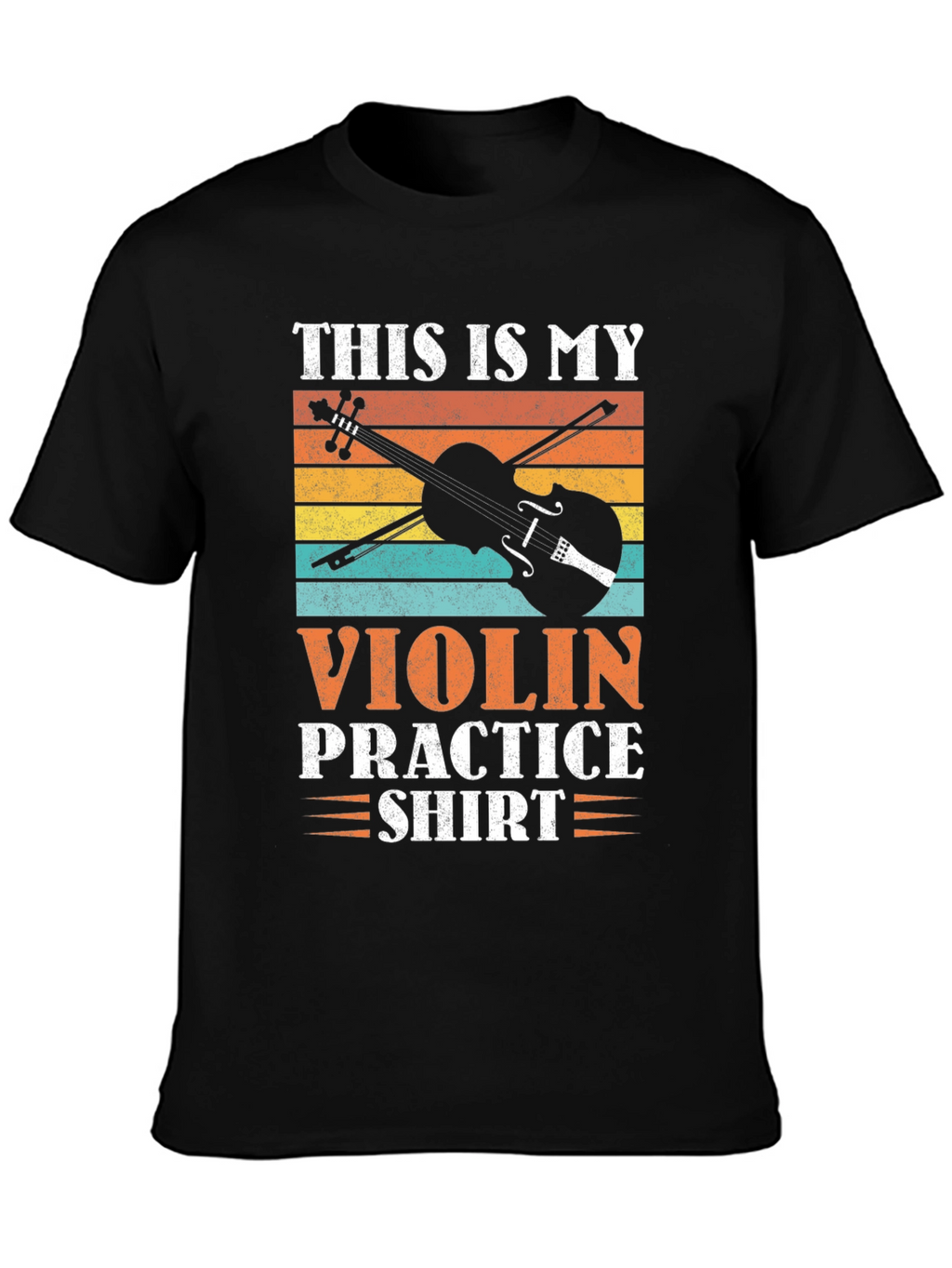 Violin Practice Shirt - Music Lover Tee