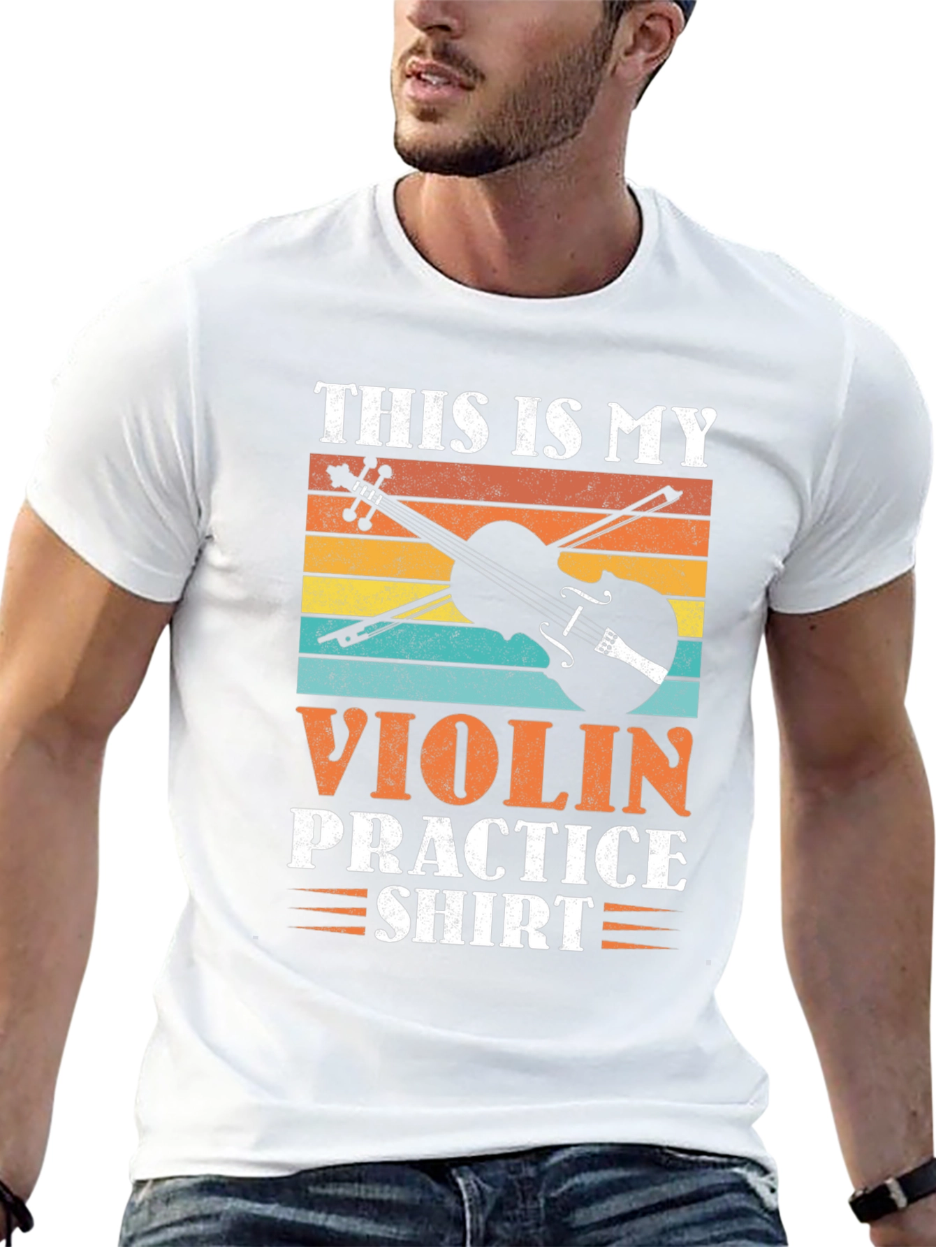 Violin Practice Shirt - Music Lover Tee