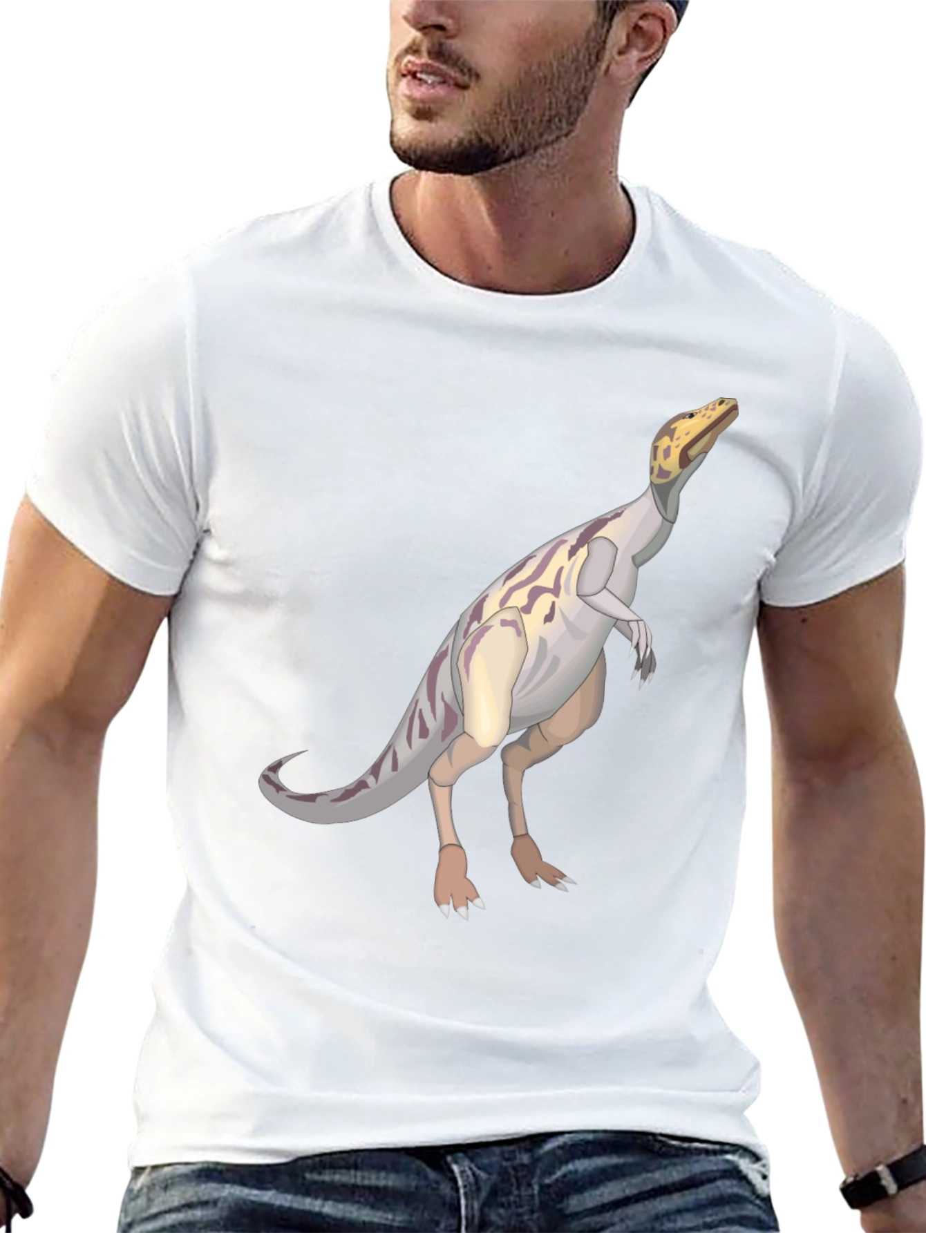 Dino Tee - Black Graphic T-Shirt