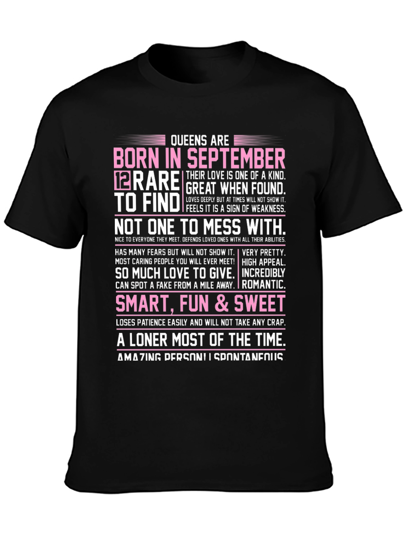 Queens Born in September T-Shirt