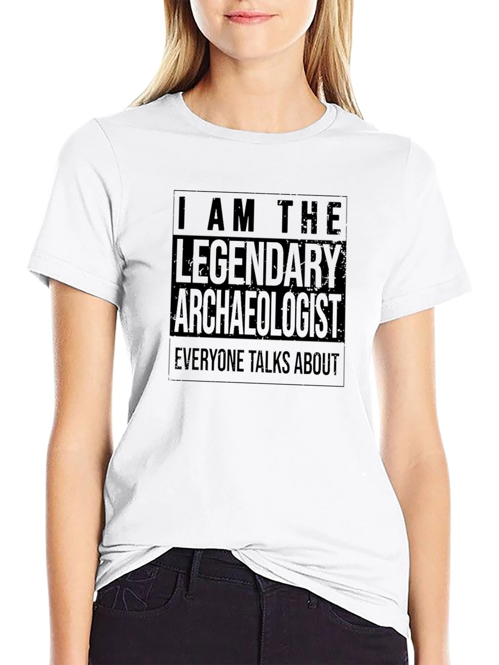 Legendary Archaeologist T-Shirt - Black Cotton Tee