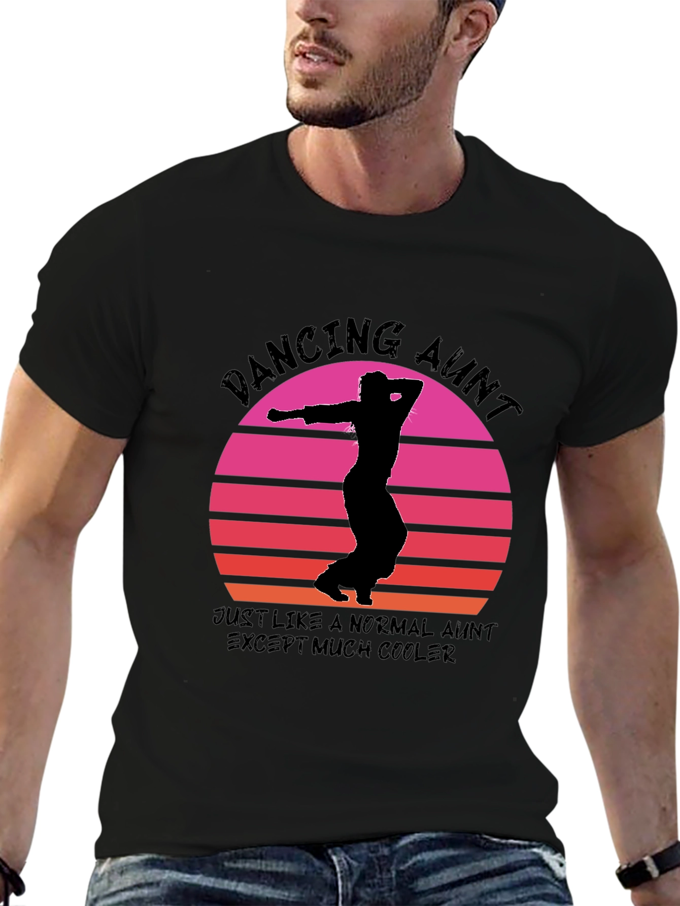 Dancing Aunt T-Shirt - Cool Aunt Gift