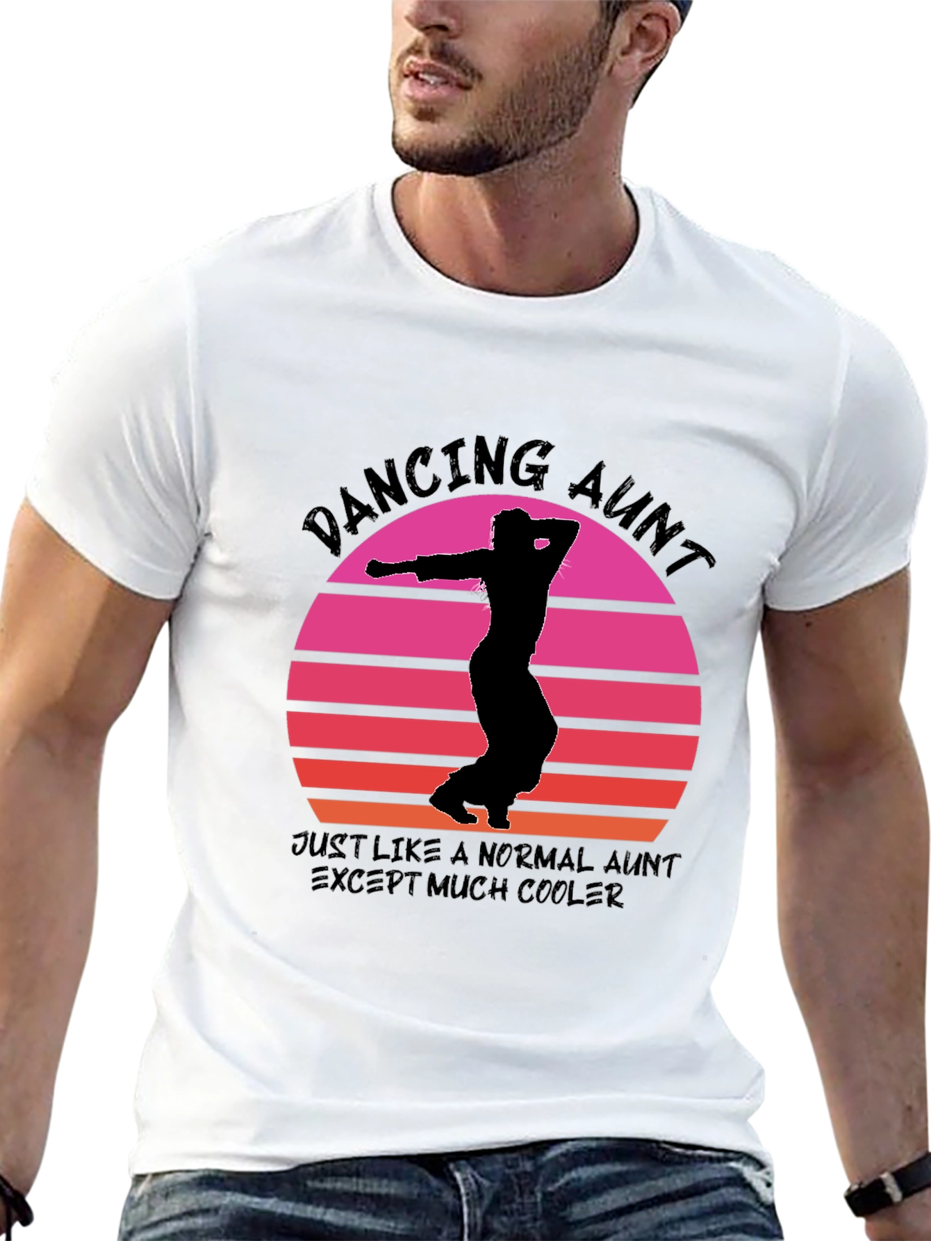 Dancing Aunt T-Shirt - Cool Aunt Gift