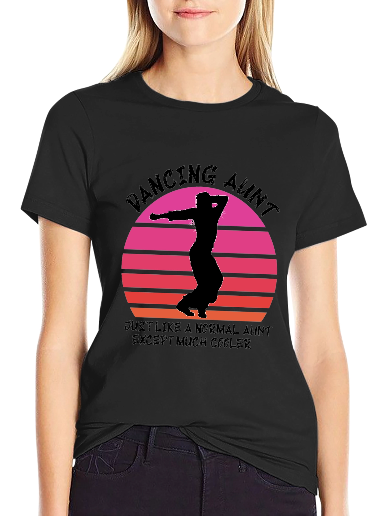 Dancing Aunt T-Shirt - Cool Aunt Gift