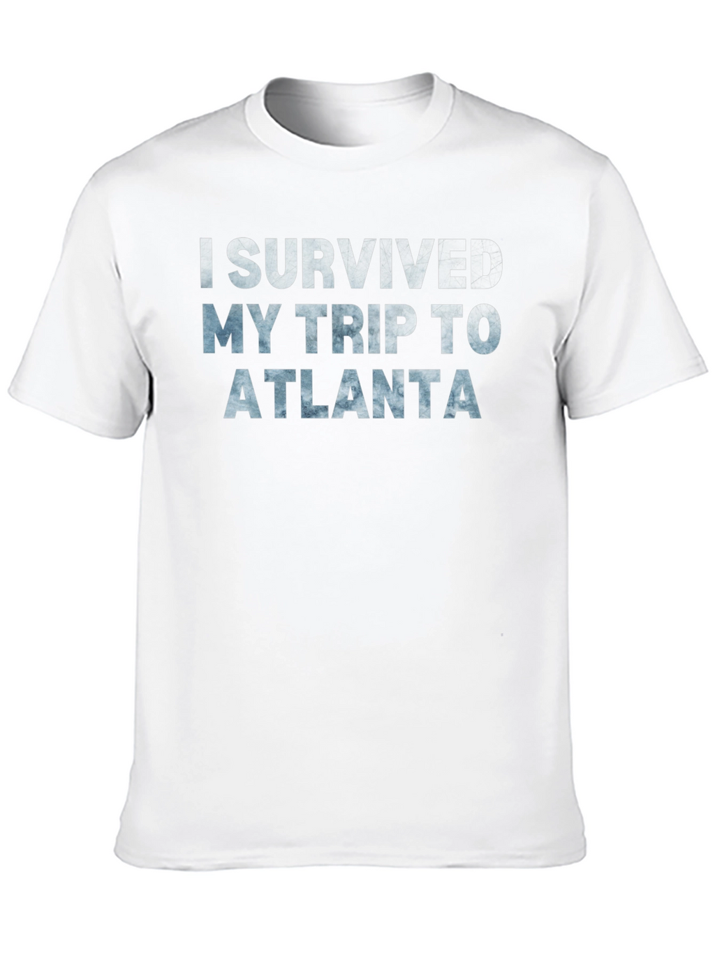 I Survived My Trip To Atlanta Black T-Shirt