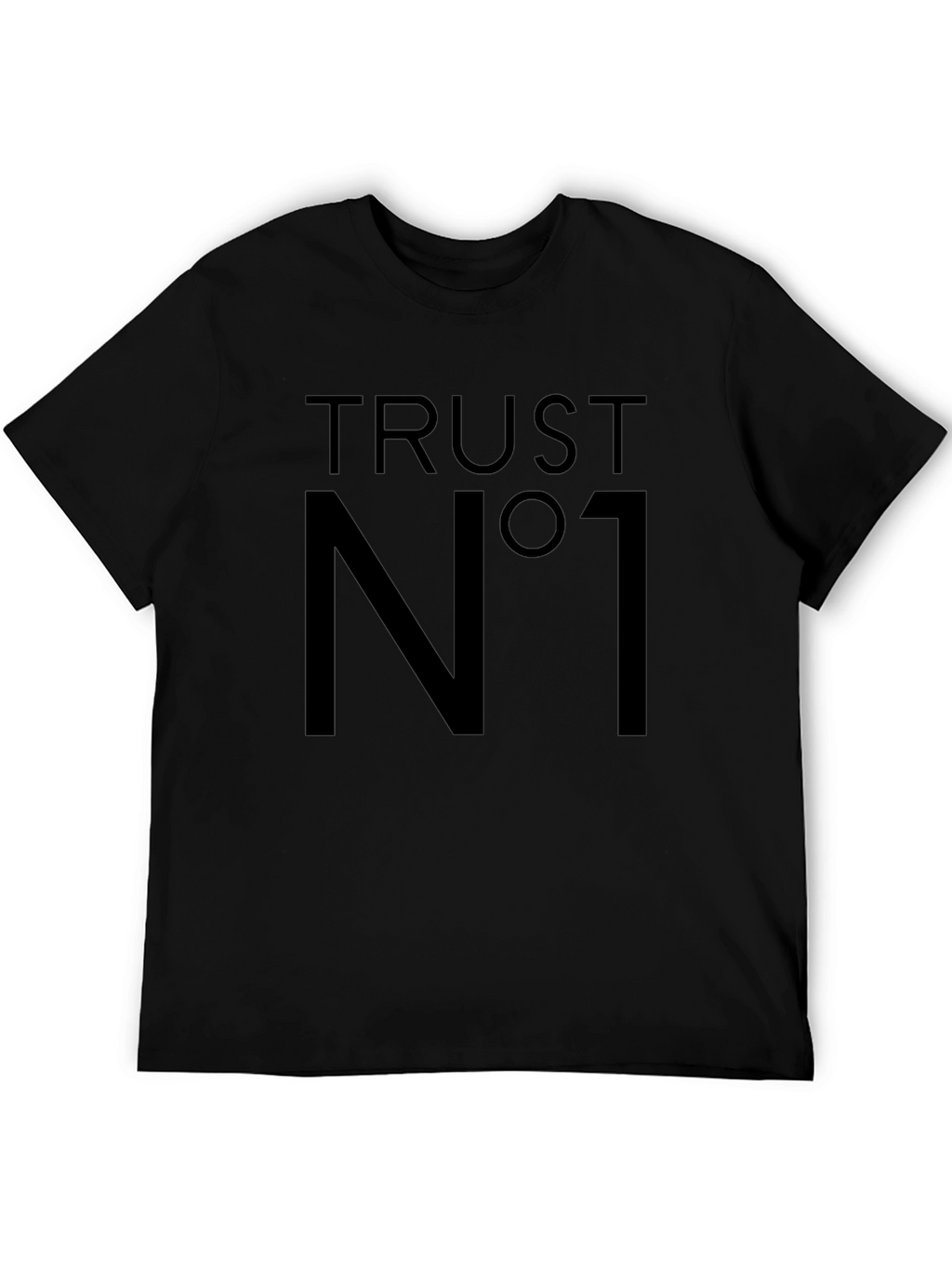 Trust No One Black T-Shirt