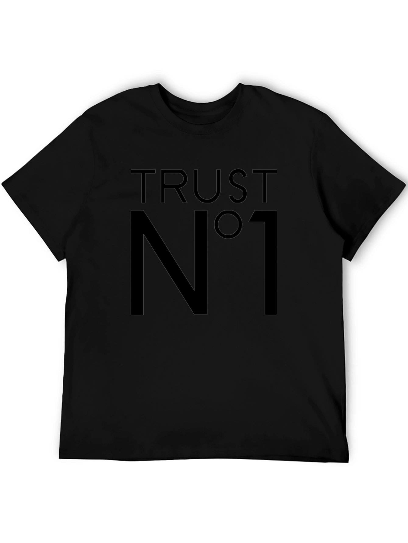 Trust No One Black T-Shirt