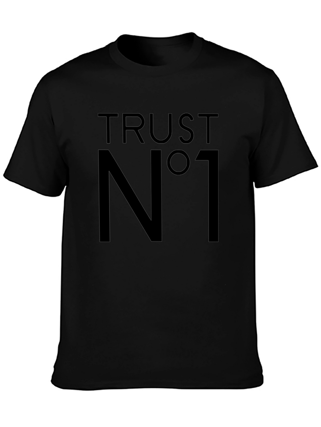 Trust No One Black T-Shirt